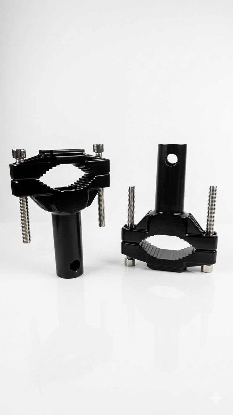 PAR BASE ABRAZADERA PARA EXPLORADORAS